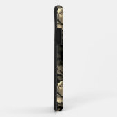 Sepia Tone  bloemenprint Case-Mate iPhone Case (Achterkant/rechts)