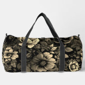 Sepia Tone bloemenprint Plunjezak (Voorkant)