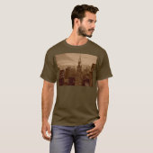 Sepia Tone New York City T-shirt (Voorkant volledig)