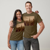 Sepia Tone New York City T-shirt (Unisex)