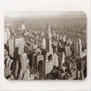 Sepia Tone New York Muismat