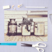Sepia Tone Rustic Country Jugs Tissuepapier (Craft)