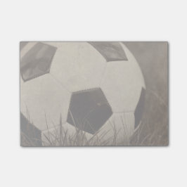 Sepia Toned Voetbal Post-it® Notes