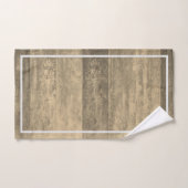 Sepia Tones Ombre Striped Bad Handdoek (Handdoek)