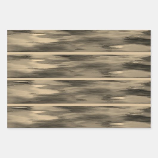 "Sepia Touch" inpakpapier Flat Sheet Set van 3 (Voorkant)
