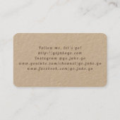  Sepia Travel Visitekaartje (Achterkant)