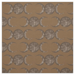 Sepia Triple Moon Kies uw eigen achtergrondkleur Stof