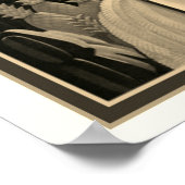 Sepia Tropical Art Deco Print-William P. Welsh Poster (Hoek)