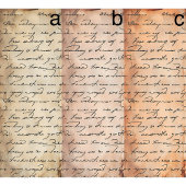 Sepia Vergeld Papier Elegant Schrijven DC8a Decoup