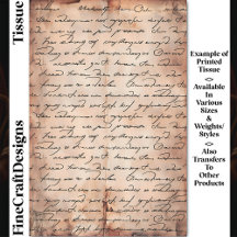 Sepia Verouderd Papier Elegant Schrijven DC8b Deco