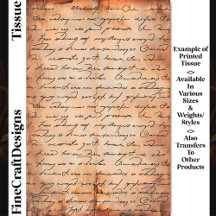 Sepia Verouderd Papier Elegant Schrijven DC8c Deco