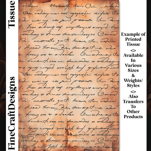 Sepia Verouderd Papier Elegant Schrijven DC8c Deco