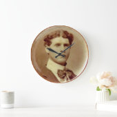 sepia Victoriaans knappe vent Grote Klok (Huis)