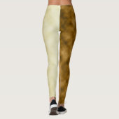 Sepia waas leggings (Achterkant)