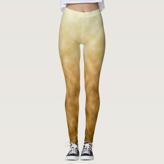 Sepia waas leggings (Voorkant)