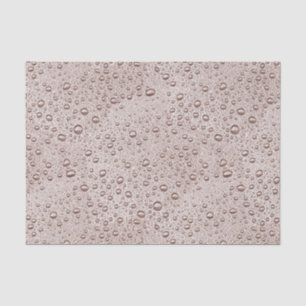 Sepia waterdruppels tissuepapier