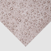 Sepia waterdruppels tissuepapier (Detail)