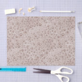 Sepia waterdruppels tissuepapier (Craft)