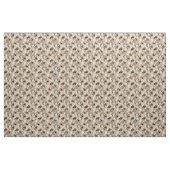 Sepia Wildflowers Fabric Stof (Yard (91,4 cm))