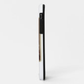 Sepia Wolf en Moon Case-Mate iPhone Case (Achterkant/links)