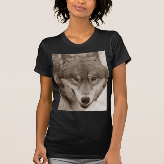 Sepia Wolf T-shirt (Voorkant)