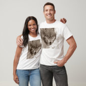 Sepia Wolf T-shirt (Unisex)
