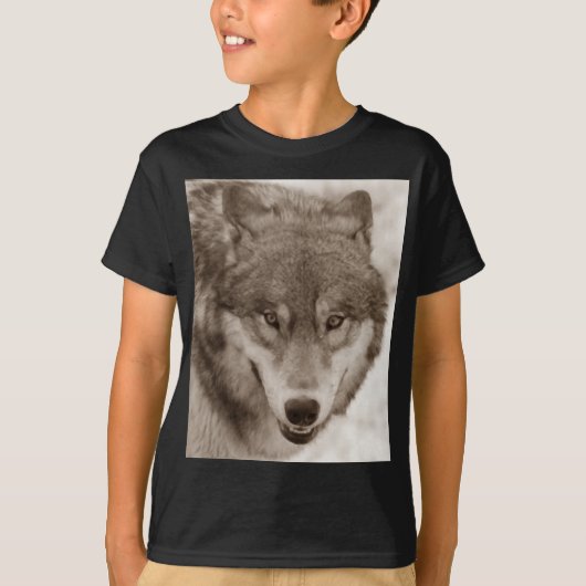 Sepia Wolf T-shirt (Voorkant)