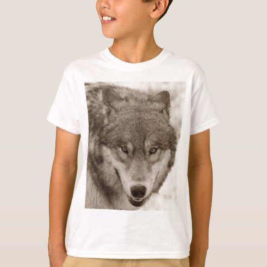 Sepia Wolf T-shirt (Voorkant)