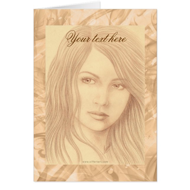 Sepia Woman II (Voorkant)