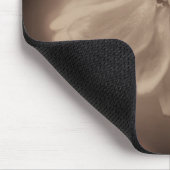  Sepia Zinnia Flower Muismat (Hoek)