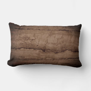 Sepia zwarte bruine granietsteen kussen