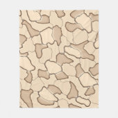 Sepiacamo. Fleece Deken (Voorkant)