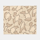 Sepiacamo. Fleece Deken (Voorkant (Horizontaal))
