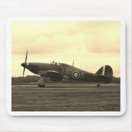 Sepiatone Hawker Hurricane Muismat