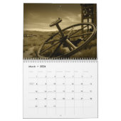 Sepiatone Sights of Bodie, CA Kalender (Mar 2026)