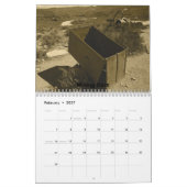 Sepiatone Sights of Bodie, CA Kalender (Feb 2027)