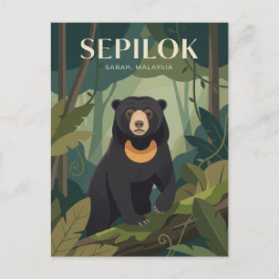 Sepilok Maleisië Briefkaart