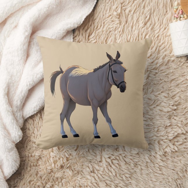 Seppel, kleiner störrischer Esel -  Kussen (Deken)