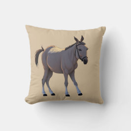 Seppel, kleiner störrischer Esel -  Kussen