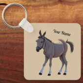 Seppel, kleiner störrischer Esel -  Sleutelhanger (Voorkant)