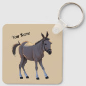 Seppel, kleiner störrischer Esel -  Sleutelhanger (Achterkant)