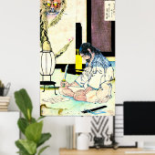 Seppuku van generaal Gidayu 1880 Poster (Thuiskantoor)