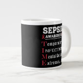 Sepsis Awareness T.I.M.E.-gids Grote Koffiekop (Voorkant rechts)