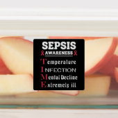 Sepsis Awareness T.I.M.E.-gids Labels (Aangebracht)