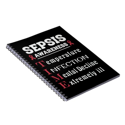 Sepsis Awareness T.I.M.E.-gids Notitieboek (Rechterzijde)