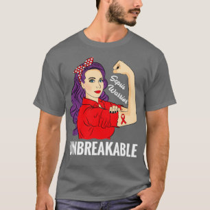 Sepsis Awareness Warrior Unbreekable Survivor Supe T-shirt