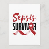 Sepsis Survivor Awareness Briefkaart (Voorkant)