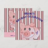 sept, 1 kinderverjaardag kaart (Voorkant / Achterkant)