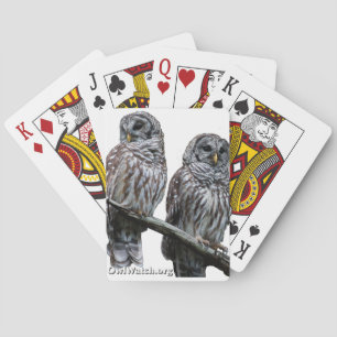 Sept 2014 - OwlWatch Owls Pokerkaarten