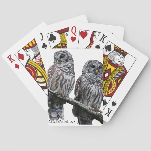 Sept 2014 - OwlWatch Owls Pokerkaarten (Achterkant)